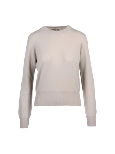 Sweter Ballantyne z kaszmiru beżowy