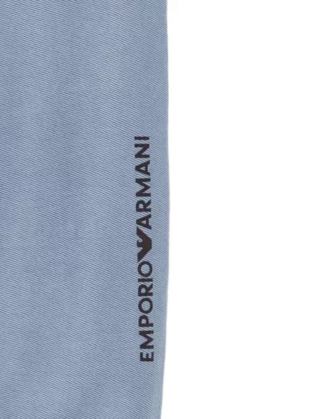Spodnie dziecięce Emporio Armani niebieskie