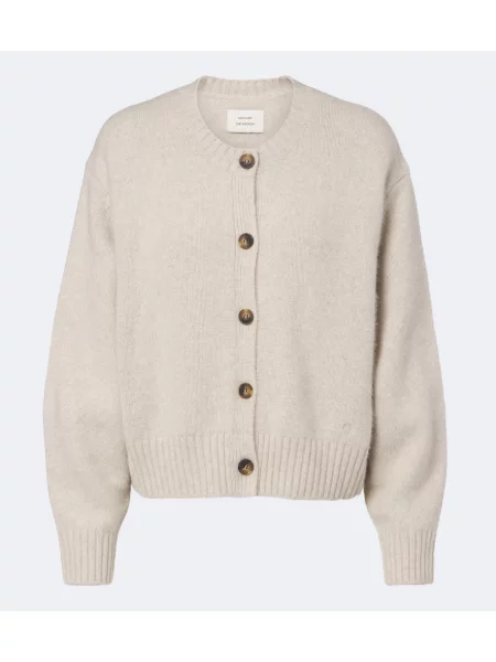 Cardigan Loulou De Saison de lână alb