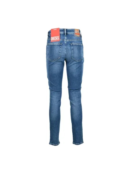 Jeansy Diesel ze stretchu niebieskie