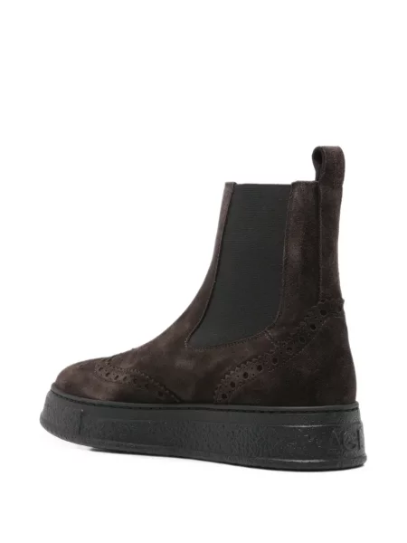 Botine chelsea Agl din piele de căprioară maro