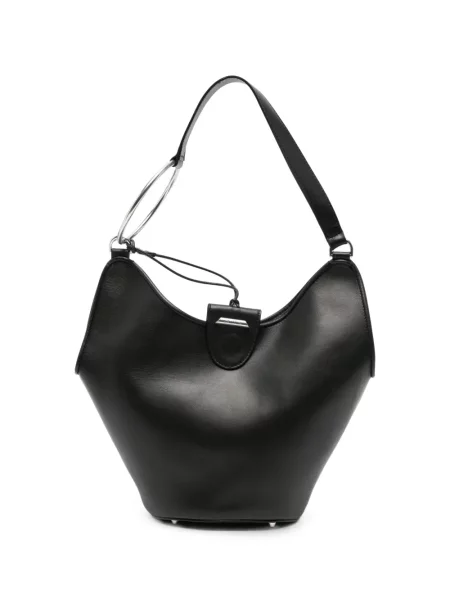 Inel Dondup din piele negru