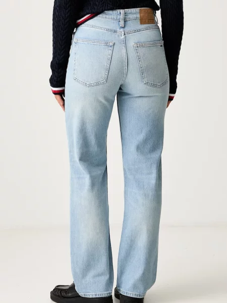 Tommy Jeans jeansy slim fit niebieskie