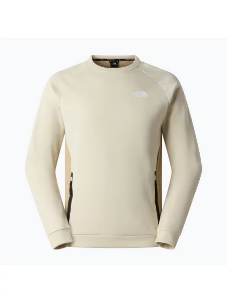 Мъжки суитшърт The North Face Mountain Athletics Fleece Crew бежово