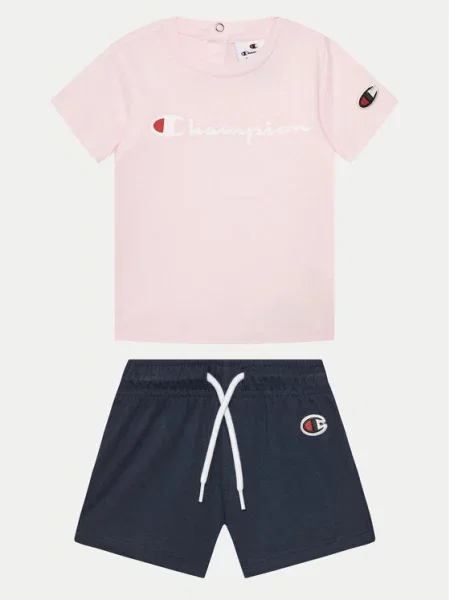 Champion Komplet t-shirt i spodenki Kolorowy