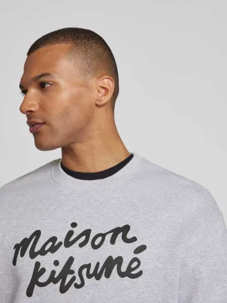 Bluza z nadrukiem z logo Maison Kitsune