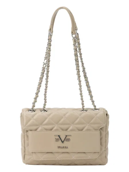ITALIA Geantă de umăr Gaia Silver' bej