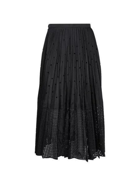 Fustă midi Less negru