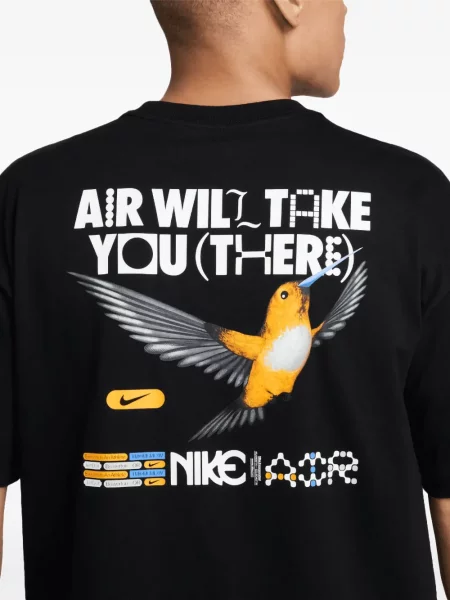 Pantaloni scurți Nike tricotate alergare cu broderie gri