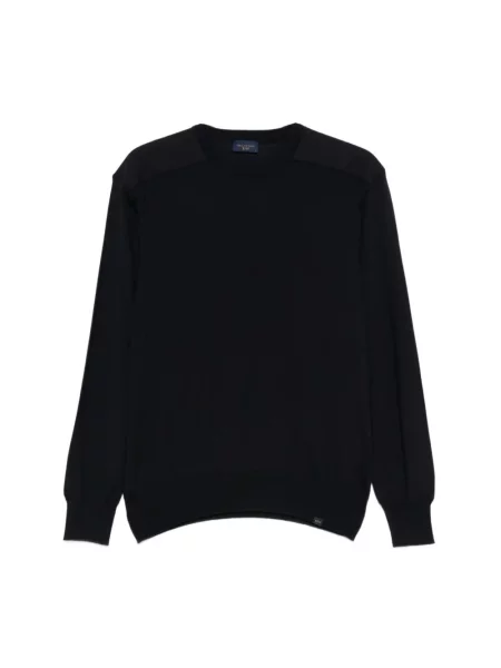 Sweter Paul & Shark z okrągłym dekoltem czarny