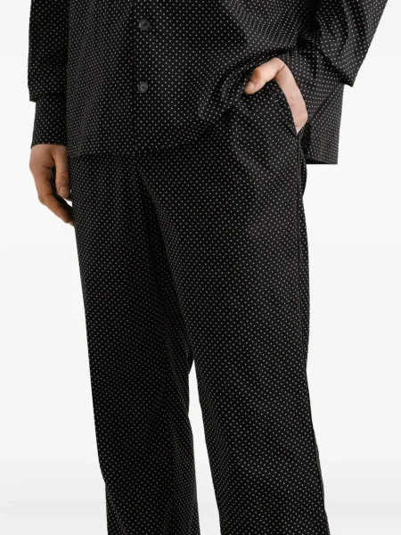 Pantaloni Dolce & Gabbana cu buline negru