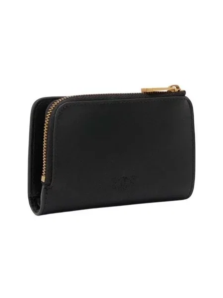 Portofel Pinko din piele negru