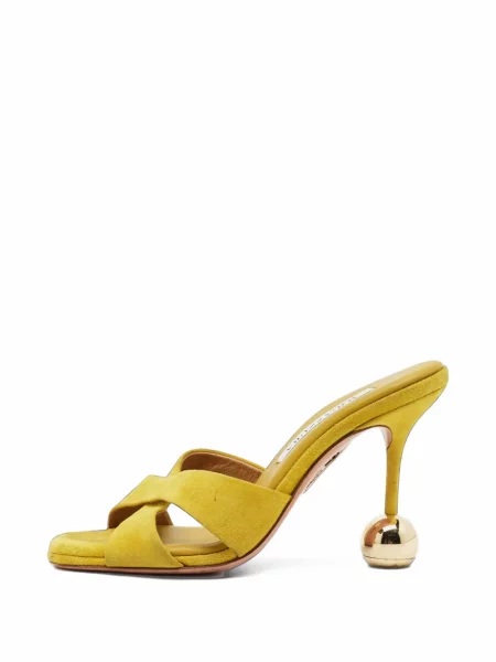 Сандали Aquazzura зелено