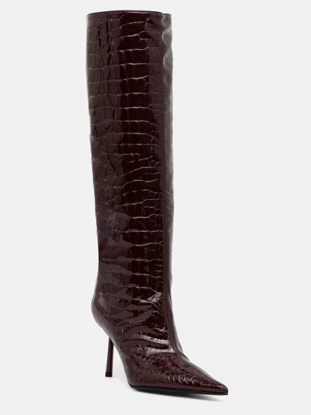 Ботуши Le Silla Stivale Bella с тънък бордо