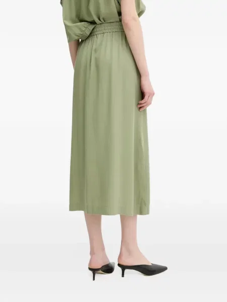 Fustă midi Benetton verde