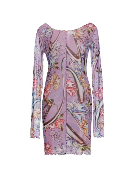 Rochie maxi Agua Bendita lungă de costum mini violet