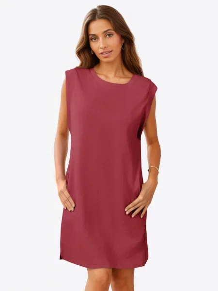Imily Bela Rochie burgundy roșu