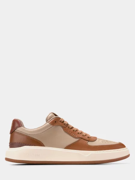 Шкіряні Кеди низькі Cole Haan коричневий