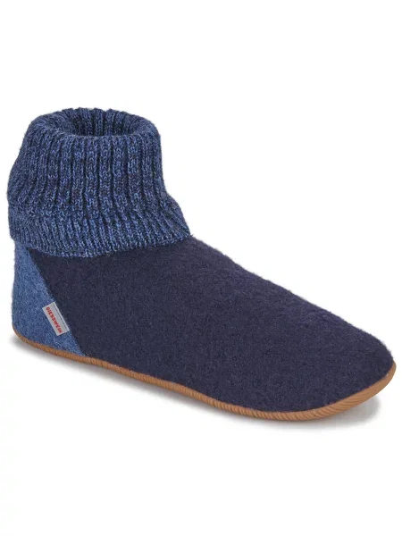 Nogavice Giesswein modra