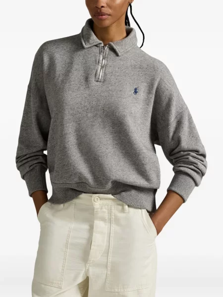 Krátký spodní díl plavek Polo Ralph Lauren s aplikacemi se stahovací šňůrkou modrý