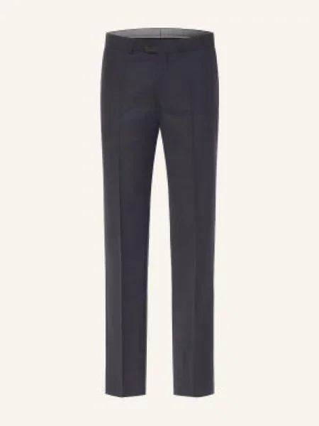 Dressler Oblekové Kalhoty Střih Slim Fit dunkelblau