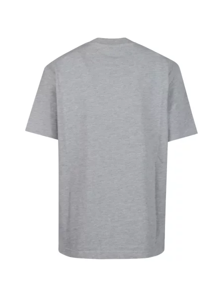 Tricou Autry cu broderie gri