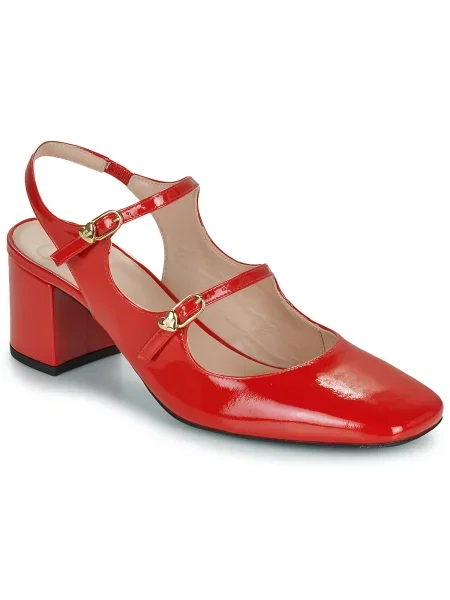 Balerinke Love Moschino rdeča