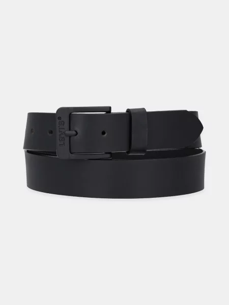 Levi's pas usnjeni črna