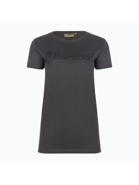 Дамска тениска Pinewood Outdoor Life тъмен антрацит сиво