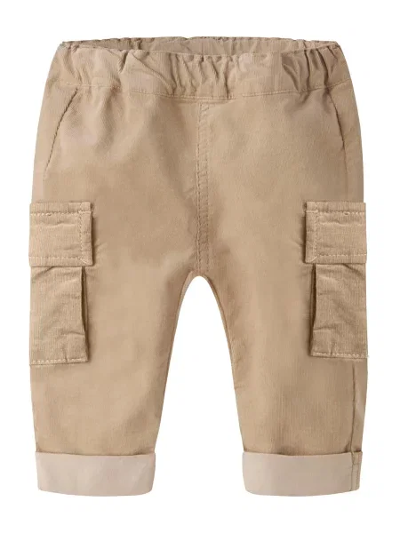 NAME IT Pantaloni NBMBen Bow deschis maro
