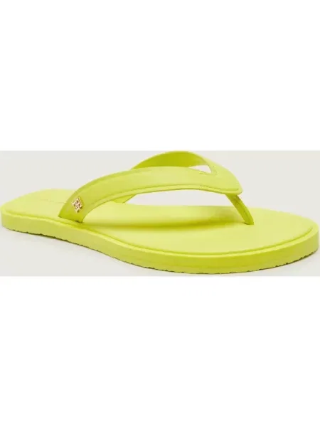 Șlapi Tommy Hilfiger verde