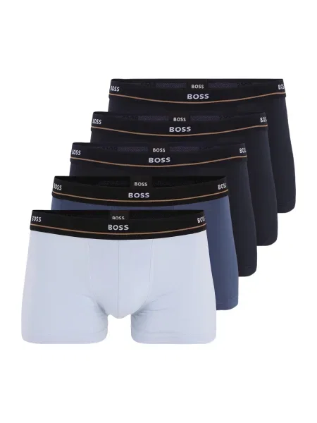 BOSS Boxeri turcoaz / gri deschis alb negru