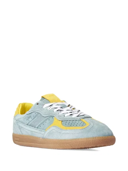 Sneakerși Alohas din piele de căprioară albastru