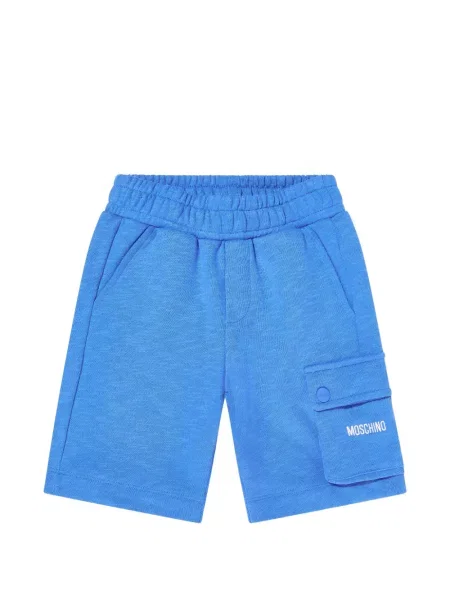 Szorty dziecięce Moschino niebieskie