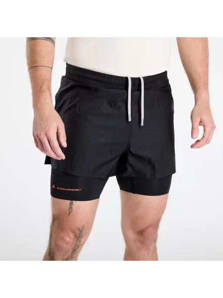 Adidas Běžecké Šortky 2 V 1 black černé