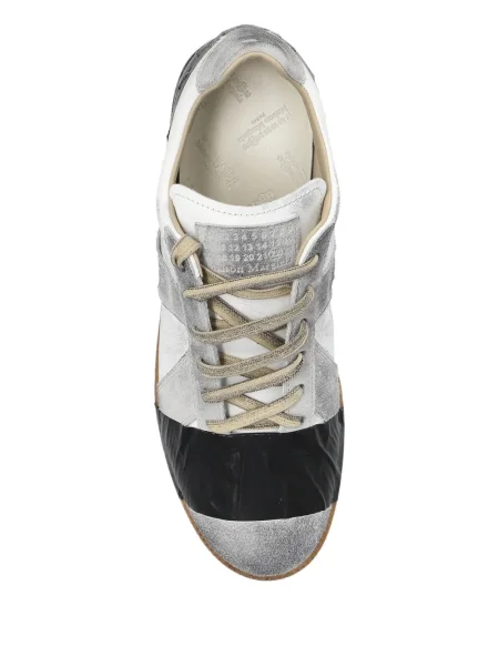 Fűzős csipkés sneaker Maison Margiela fehér