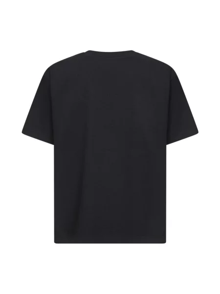 Koszulka Stone Island z dżerseju z kamieniami czarna