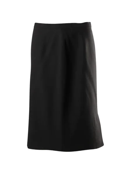 Fustă midi Max Mara până la genunchi în linie A negru