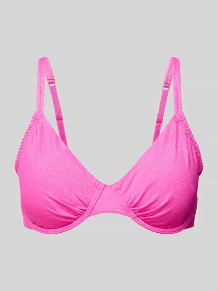 Góra od stroju kąpielowego z marszczeniami Lascana