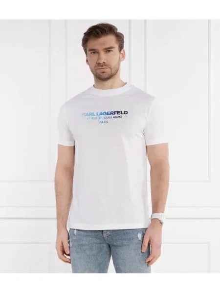 Karl Lagerfeld Tricou alb