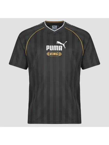 Jersey nogomet majica Puma s kratkimi rokavi črna