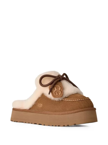 Papuci de casă Ugg cu platformă maro
