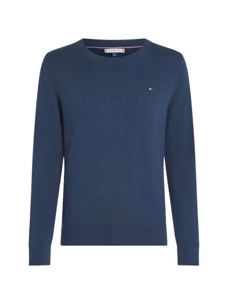 Džemper Tommy Hilfiger plava
