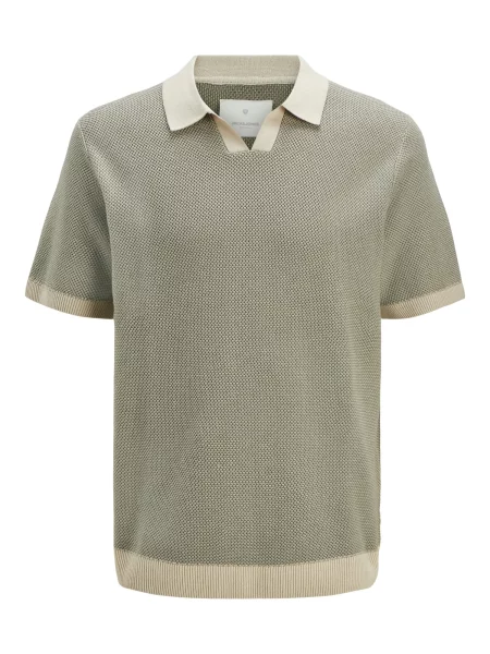 JACK & JONES Pulover JPRCCeaston grej / oliv