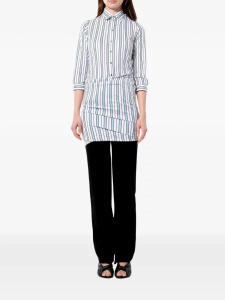 Cămașă Balenciaga drapată negru