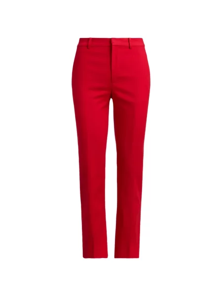Pantaloni Lauren Ralph Lauren roșu
