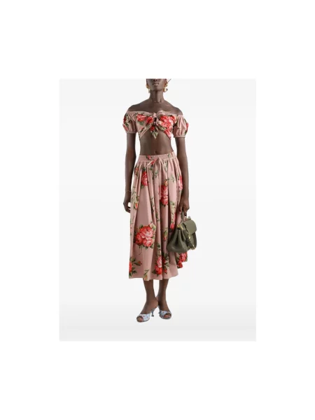 Bluzka Dolce And Gabbana różowa
