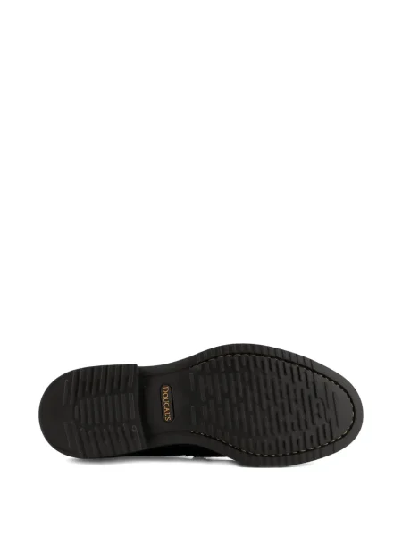 Pantofi loafer Doucal's fără toc negru