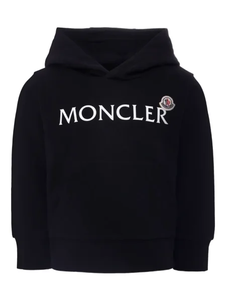 Bluza z kapturem dziecięca Moncler Enfant czarna