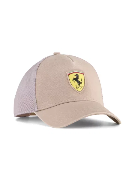 PUMA Czapka typu trucker Scuderia Ferrari Akcesoria OSFA beżowy